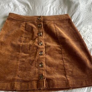 Corduroy Skirt